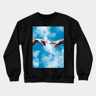 Michelangelo Creation of Adam T-Shirt Crewneck Sweatshirt
